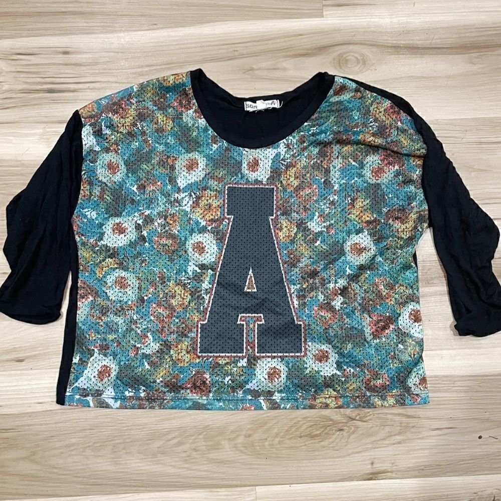 So Rad by A Mesh A Half Sleeve Shirt Women’s XL